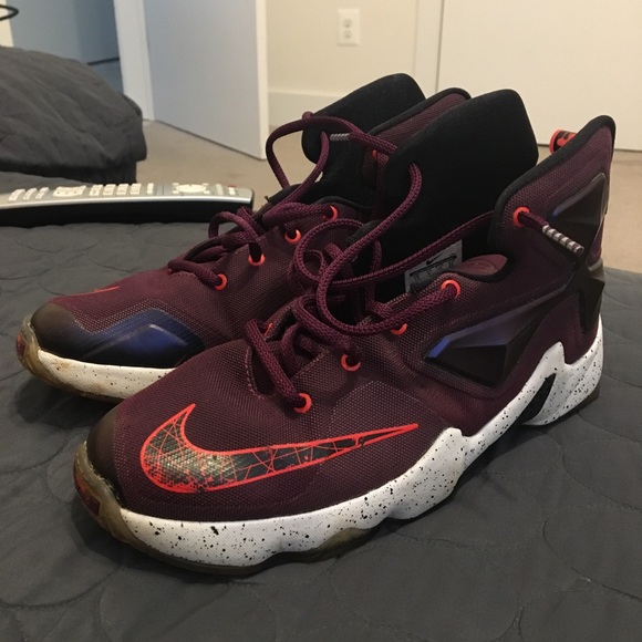 nike lebron 13 mulberry